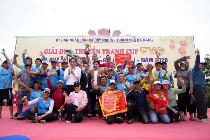 Khai mạc giải đua thuyền truyền thống xã Duy Nghĩa mở rộng lần thứ I - Cúp FVG 2026