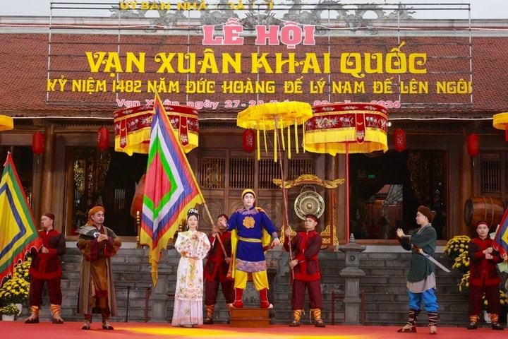 Vạn Xuân khai quốc - Vọng hào khí dựng nước nơi quê hương Lý Nam Đế