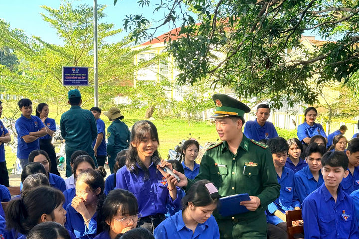 Đồn Biên phòng An Hải phát động “Tháng Thanh niên”, “Tháng Ba Biên giới”