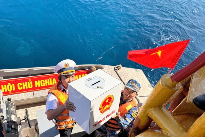 Những lá phiếu nơi xa nhất thềm lục địa phía nam