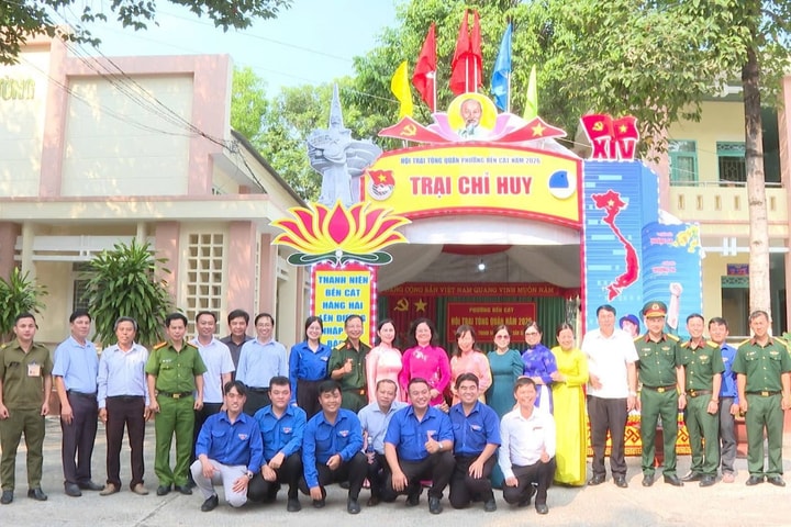Bến Cát khai mạc Hội trại tòng quân