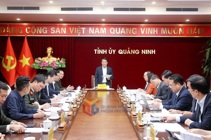 Công bố quyết định kiểm tra, giám sát đối với Ban Thường vụ Tỉnh ủy Quảng Ninh