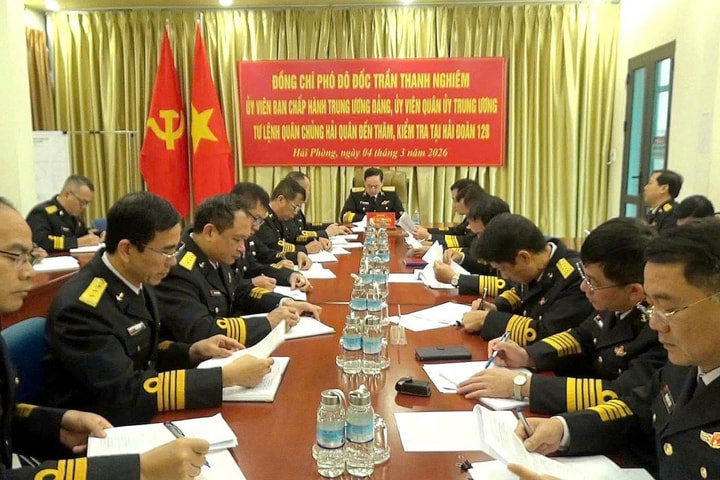 Hải đoàn 128 quyết tâm hoàn thành tốt nhiệm vụ năm 2026