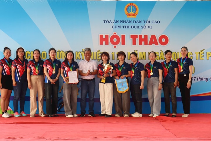 Sôi nổi Hội thao Cụm thi đua số VI Tòa án nhân dân