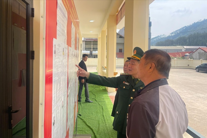 Đồn Biên phòng Cửa khẩu Chi Ma: Để ngày bầu cử trở thành ngày hội