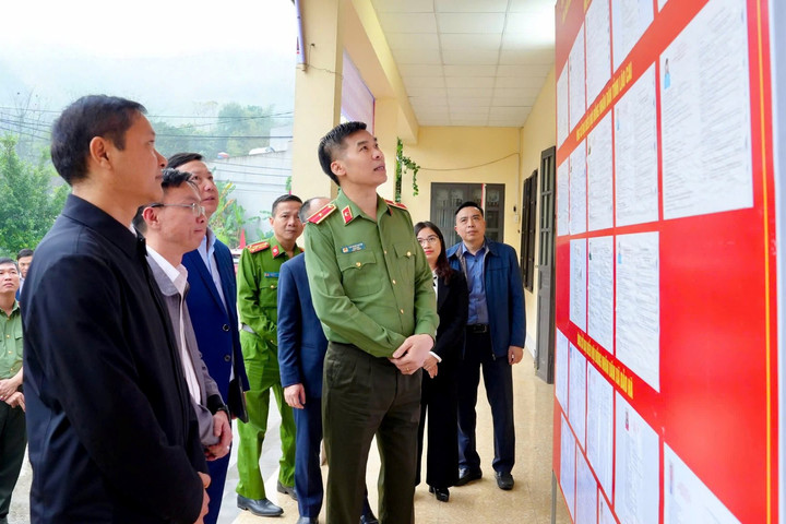 Lào Cai: Siết chặt công tác bảo đảm an ninh cho ngày bầu cử