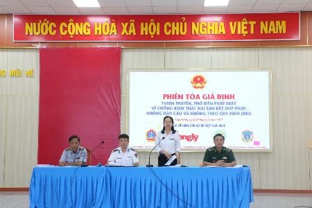 Phiên tòa giả định chống khai thác IUU: Bước ngoặt trong việc thay đổi nhận thức của ngư dân