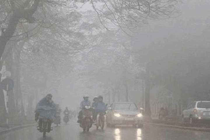 Bắc Bộ tiếp tục có sương mù, mưa phùn