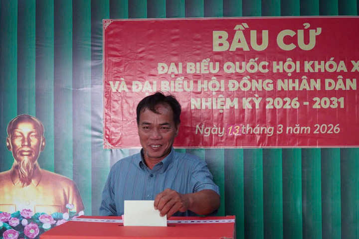 Bầu cử sớm tại hai cụm đảo tiền tiêu ở Cà Mau