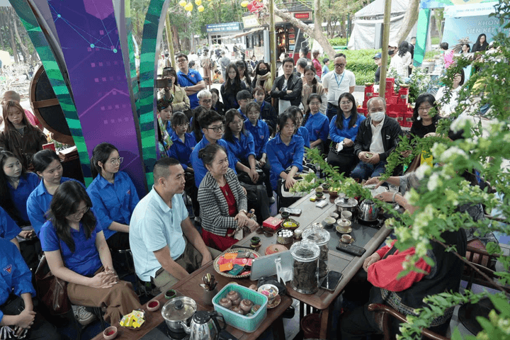 Lan tỏa văn hóa trà Việt tại Lễ hội Du lịch Hà Nội 2026