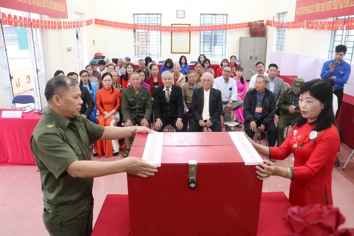 Hưng Yên: Nhiều thôn, xã đạt 100% cử tri tham gia bầu cử