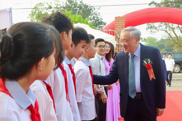 Hà Tĩnh khởi công đồng loạt 5 công trình trường học vùng biên