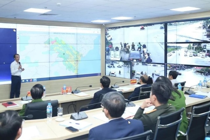 Vận hành Trung tâm giám sát, điều hành thông minh Thanh Hóa