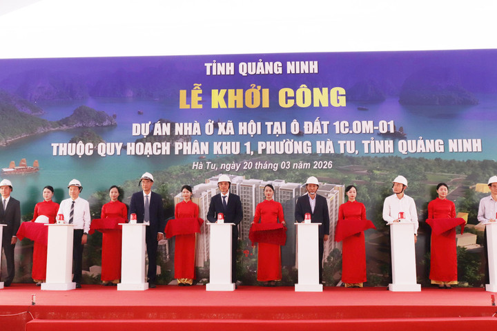 Quảng Ninh khởi công dự án nhà ở xã hội 602 căn