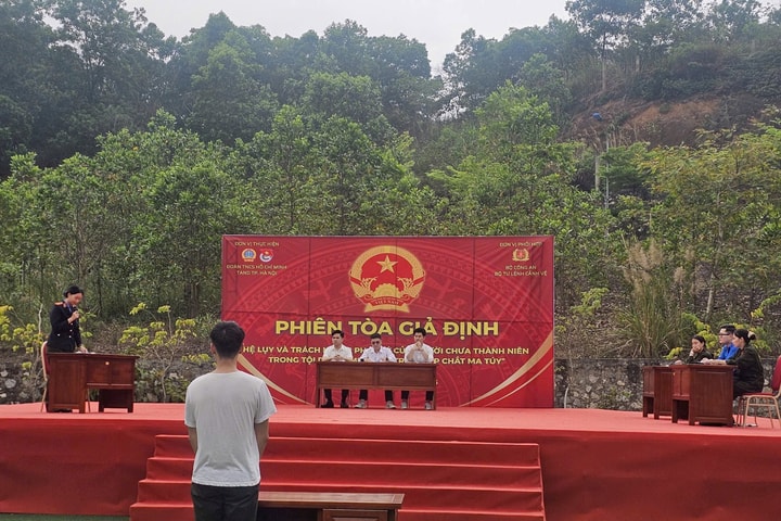 TAND TP Hà Nội tuyên truyền pháp luật qua phiên tòa giả định