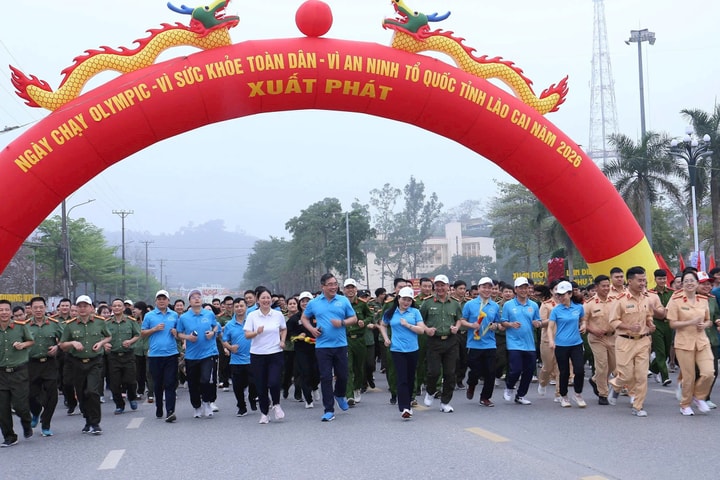 Lào Cai: Lan tỏa tinh thần rèn luyện thể thao