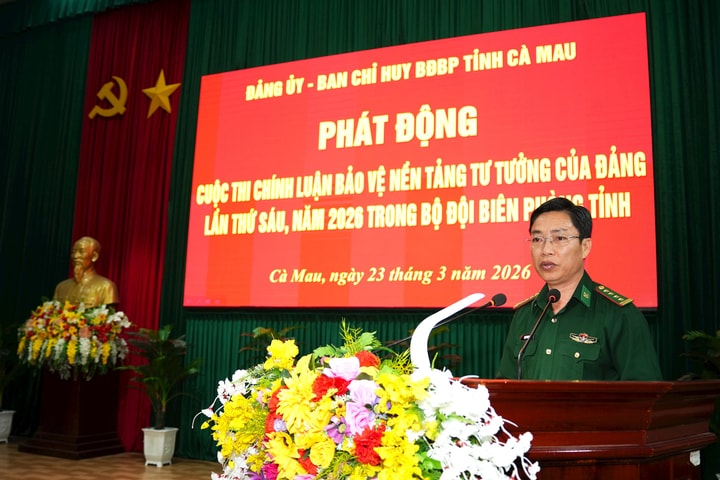 BĐBP Cà Mau phát động cuộc thi chính luận bảo vệ nền tảng tư tưởng của Đảng