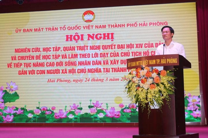Hải Phòng đẩy mạnh nghiên cứu, học tập Nghị quyết Đại hội XIV của Đảng