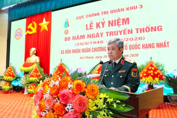 Cục Chính trị Quân khu 3 đón nhận Huân chương Bảo vệ Tổ quốc hạng Nhất