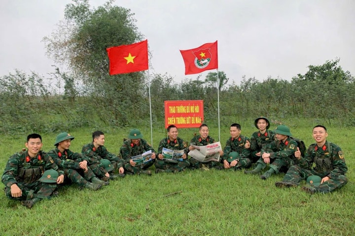Lực lượng vũ trang tỉnh Thái Nguyên sôi nổi hoạt động Tháng Thanh niên
