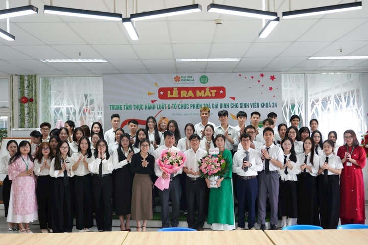 Trường Đại học Đông Á Đà Nẵng ra mắt Trung tâm thực hành pháp luật cho sinh viên