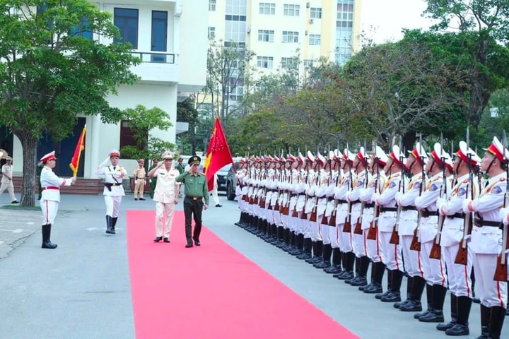 Bộ trưởng Lương Tam Quang làm việc với Công an tỉnh Thanh Hóa