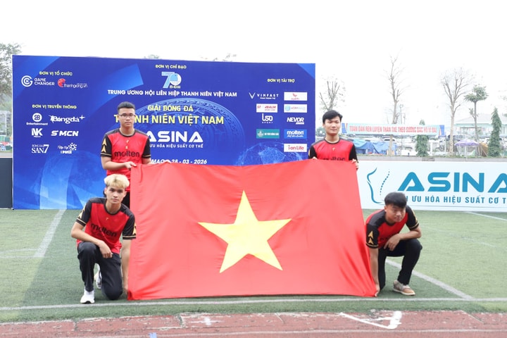 Khai mạc Giải bóng đá Thanh niên Việt Nam - Cúp Asina 2026
