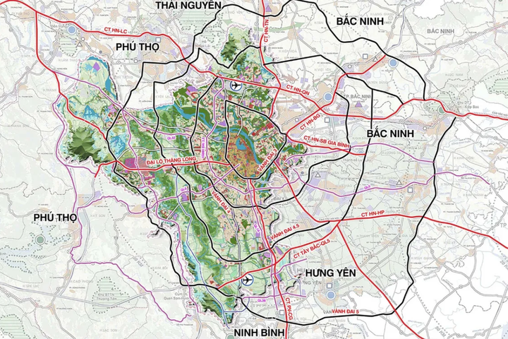 Hà Nội thông qua quy hoạch tầm nhìn 100 năm, hướng tới thành phố toàn cầu