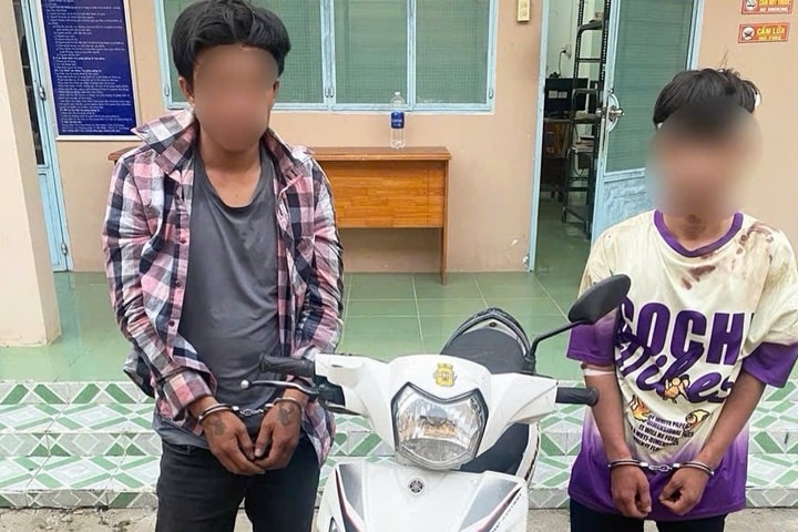 Bắt giữ hai đối tượng trộm xe mô tô
