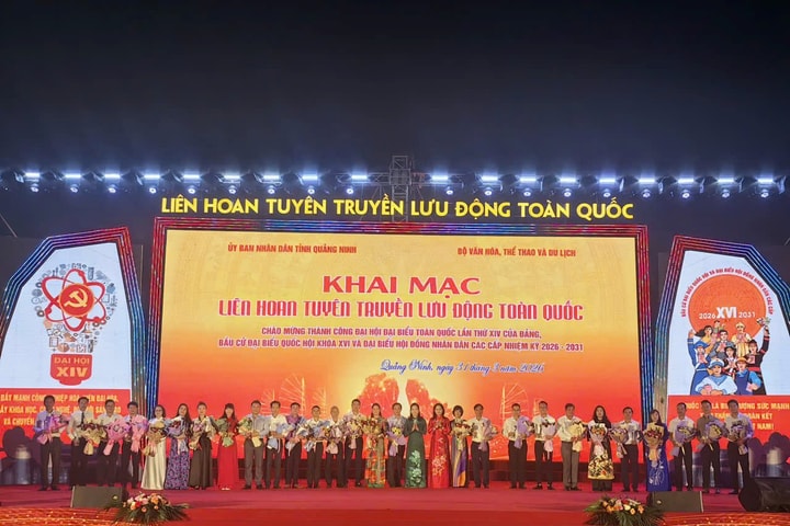 Khai mạc Liên hoan Tuyên truyền lưu động toàn quốc tại Quảng Ninh