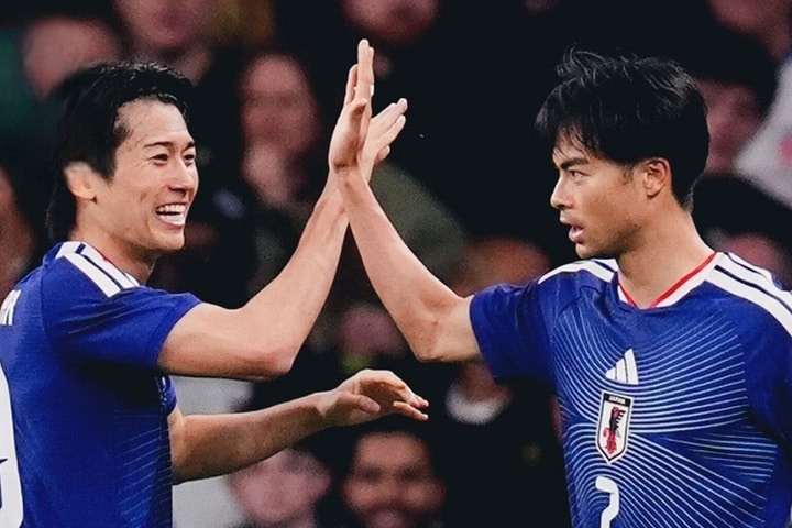 Nhật Bản lần đầu đánh bại tuyển Anh trên sân Wembley