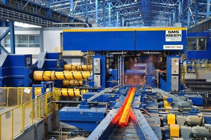 Đẩy nhanh tiến độ Nhà máy sản xuất ray và thép đặc biệt Hòa Phát Dung Quất