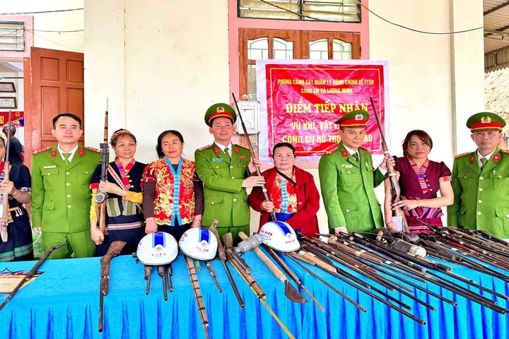 Công an Nghệ An quyết liệt thu hồi súng tự chế