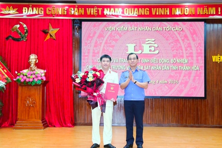 Ông Nguyễn Tiến Dũng giữ chức Viện trưởng VKSND tỉnh Thanh Hóa