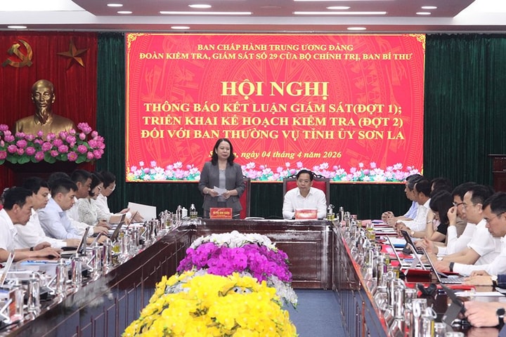 Thông báo Kết luận giám sát đợt 1 đối với Ban Thường vụ Tỉnh ủy Sơn La