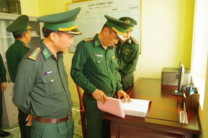 Biên phòng Trà Cổ xây dựng đơn vị “mẫu mực, tiêu biểu”