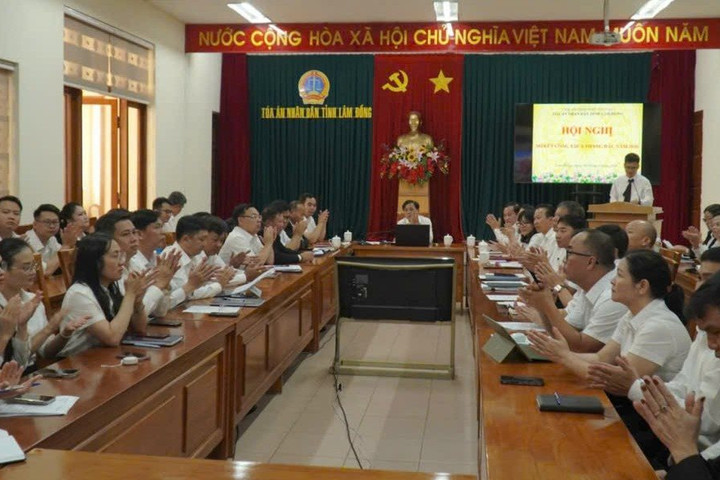 TAND hai cấp tỉnh Lâm Đồng nâng cao chất lượng giải quyết án