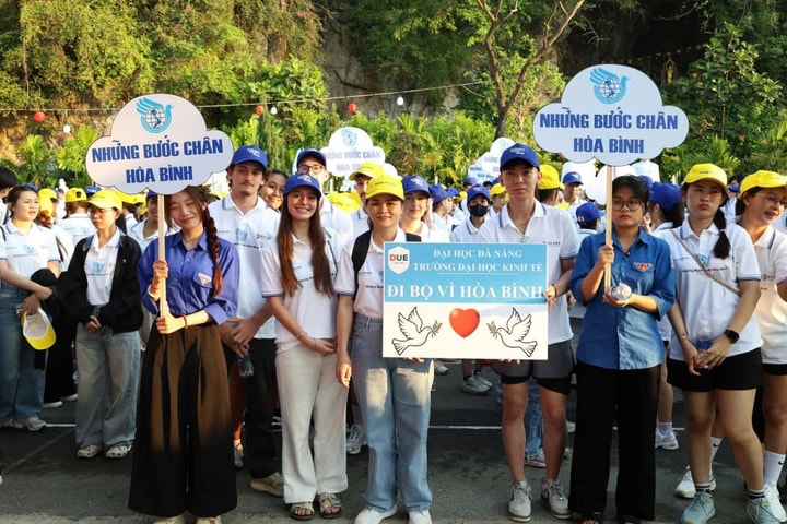 Đà Nẵng: 600 người tham gia đi bộ vì hòa bình năm 2026