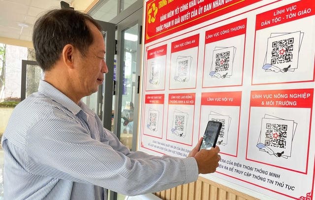 Tiến tới “mỗi dữ liệu chỉ cung cấp một lần” khi làm dịch vụ công trực tuyến