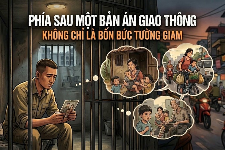 Phía sau một bản án giao thông: Không chỉ là bốn bức tường giam