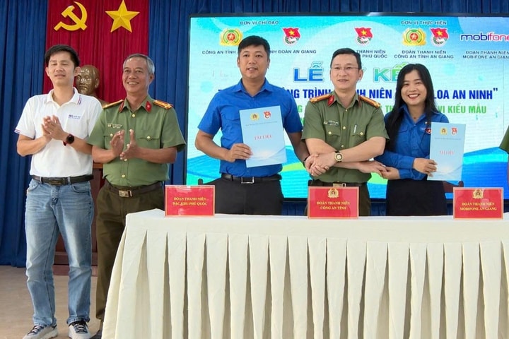 Ra mắt công trình thanh niên “Tiếng loa an ninh” tại đặc khu Phú Quốc