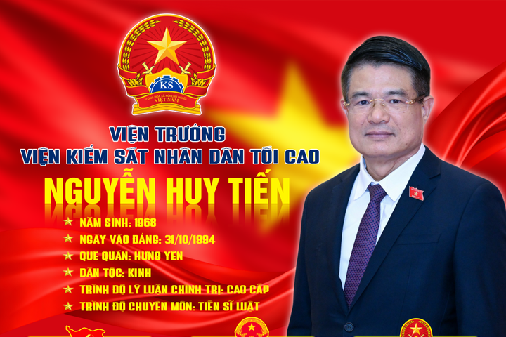 Chân dung Viện trưởng Viện kiểm sát nhân dân tối cao Nguyễn Huy Tiến