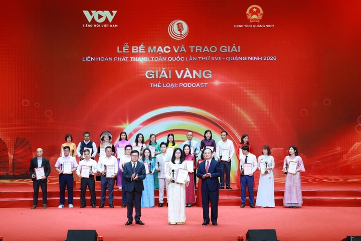 Trao 24 giải Vàng tại Liên hoan Phát thanh toàn quốc lần thứ XVII - Quảng Ninh 2026