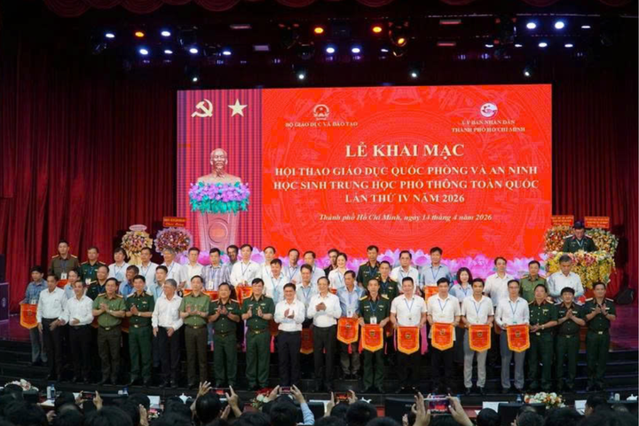 Hơn 700 học sinh tham gia hội thao giáo dục quốc phòng và an ninh toàn quốc