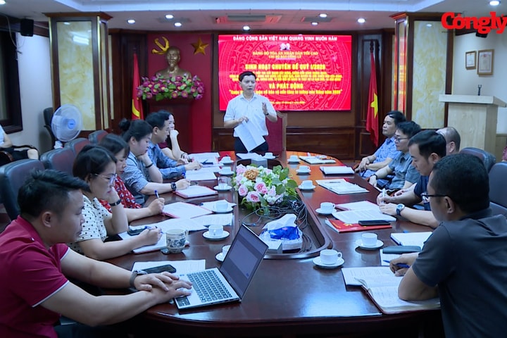 Báo Công lý khởi động Cuộc thi chính luận về bảo vệ nền tảng tư tưởng của Đảng