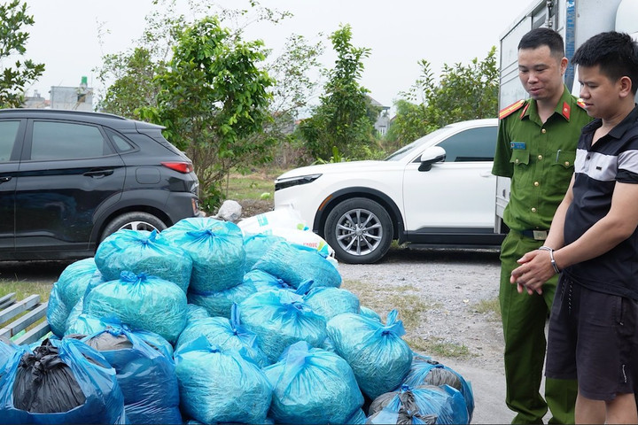 Phát hiện xưởng giá đỗ dùng chất cấm ở Quảng Ninh