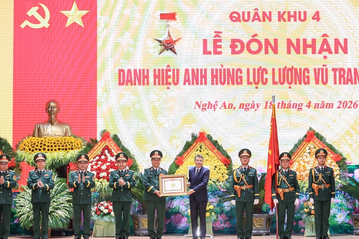 Thủ tướng Lê Minh Hưng: 6 nhiệm vụ trọng tâm của Quân khu 4 trước những bài toán quốc phòng – an ninh chưa từng có tiền lệ