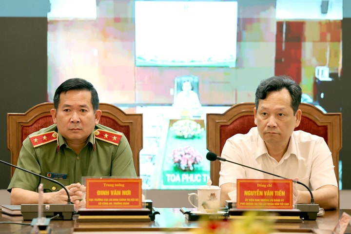 Công bố Quyết định kiểm tra công tác bảo vệ bí mật nhà nước