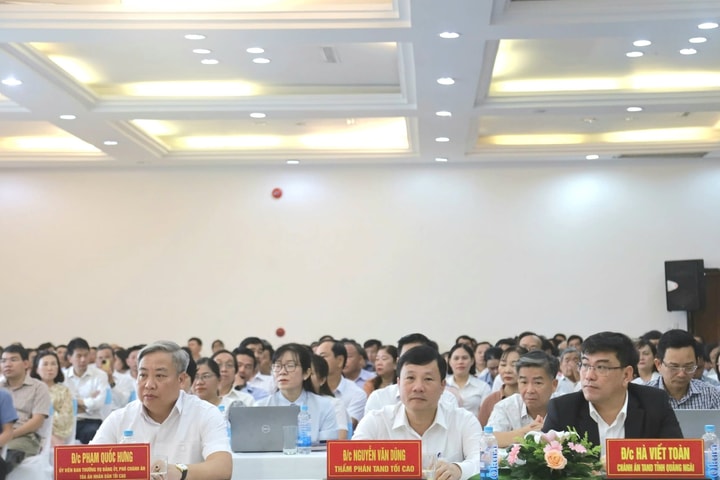 TAND tỉnh Quảng Ngãi tổ chức Hội nghị tập huấn nghiệp vụ Hội thẩm nhân dân