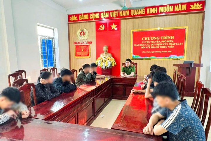 Kịp thời ngăn chặn vụ hỗn chiến giữa hai nhóm thanh thiếu niên